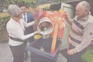 Container voor plastic afval 22-10-2012